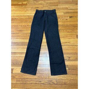 Vintage Calvin Klein Womens Jeans Sz 32 (30x35) Black Denim USA Made 80s 90s